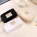 School Supplies Stationery Storage Bag Pillow Pen Bag Cute Stationery Bag Small Flower Stationery Bag Love Stationery Bag. 