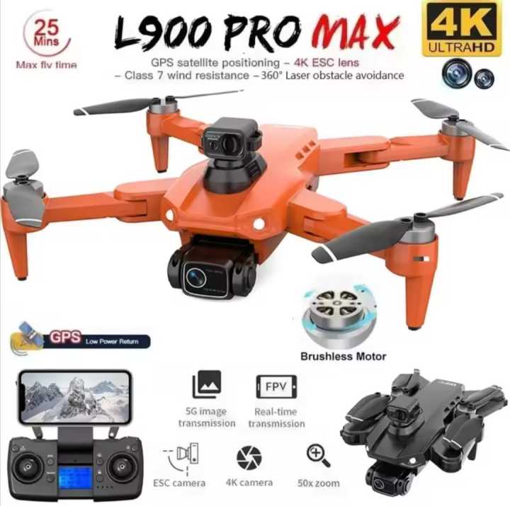 Drone%20L900%20Pro%204K%20Professional%205G%20GPS%20HD%20Dual%20Camera%20Photography%20Brushless%20Foldable%20Quadcopter%20RC%20Distance%202.2KM%20Drones%20-%20Image%209