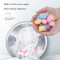 10Pcs Laundry Scent Beads Granule Clean Clothing Increase Aroma Refreshing Supple Water Soluble Aromatherapy Burst. 