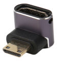 Mini HD Multimedia Interface Adapter, HD Multimedia Interface Connector Male To Female Plug and Play for Office. 