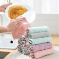 Household Cloths Kitchen Dish Cloth Absorbent Kitchen Tools Towel for clear. 