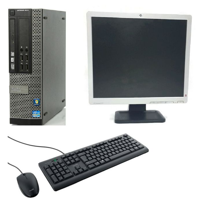 Dell Optiplex 9010 Core i5  8GB Ram 500GB HDD  Full Set Desktop computer with 19 inch LCD Monitor
