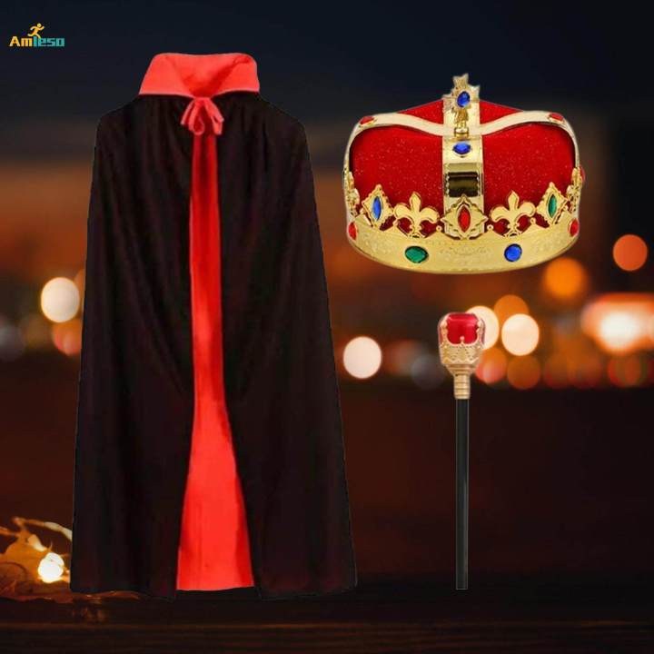 King%20Costume%20for%20Boys%20Medieval%20Costume%20for%20Role%20Play%20Performance%20Party%20Red%20-%20Image%207