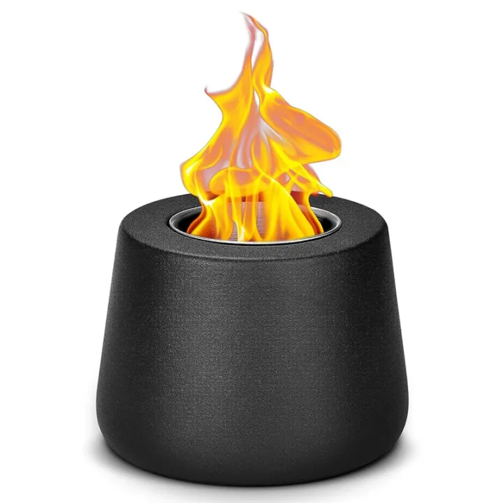Mini Fire Table Tabletop Fire Pit Fireplace Indoor: Mini Personal Table Top Firepit ...