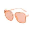 Rice Nail Square Sunglasses Round Face Ladies Anti-ultraviolet Sunglasses Wild Jelly Sunglasses Uv400. 