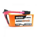 CNHL MiniStar 850mAh 11.1V 3S 70C Lipo Battery with XT60 Plug RC Plane Battery drone battery rc car battery. 