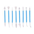 8/14pcs Plastic Clay Sculpting Set Polyform Sculpey Set Polymer Modeling Clay Tools. 