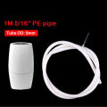 1 Meter Ro Water 5/16" Inch Od 8mm Pe Hose Tubing White Flexible For Reverse Osmosis Aquarium Filter System. 