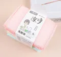 Soft Sponge Scouring Pads 6-Piece Set Non-Scratch Dishwashing Sponge for Bowls & Plates Fiber Scrubbing Sheet for Dish Cleaning Durable Kitchen Sponge Scrubber Set Multipurpose Scouring Pads for Kitchen & Home Soft Sponge Scrubbers for Non-Stick Cookware. 