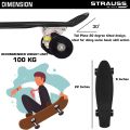 Jordan Big Skateboard with LED Flashing Wheels Kids / Adults. 