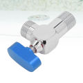 Water Shut Off Valve Strong Water Flow Copper Angle Stop Valve for Kitchen. 