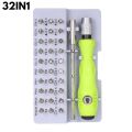16 / 32 in 1 Mini Screwdriver Tool Set Kit with Magnetic Flexible Extension Rod, Precision Bits Screw Driver Set, Computer, Mobile Repairing Tool Kit, Watch Repairing, Laptop Screwdriver Set, Camera and Toys. 