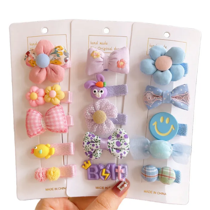5pcs/Set%20Cute%20Cartoon%20Girls%20Hair%20Clips%20Sweet%20Princess%20Bowknot%20Flower%20Baby%20Hairpin%20Headwear%20Accessories%20-%20Image%207