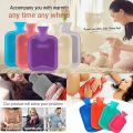 Hot Water Bag | 2 liter Hot Water Bag | Useful And High Quality New Big Rubber Bottle Cold Hot Water Bag Body Heat Pain Relax |  Nisaco Mall. 