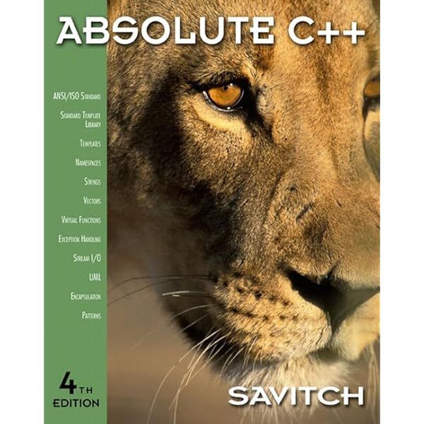 Absolute C++ (4th Edition) | Daraz.lk