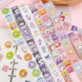500PCS/Roll Sanliou Sticker Cartoon Kulom Sticker Sute Sealing Tool Kawaii Decorative stickers. 