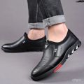 Men's Fashion ！ Lazy Men's Shoes Slip-on Spring New Non-Slip Soft Bottom Breathable ? Shoes ?︾ Casual Shoes Work Shoes Soft Leather Shoes ︾. 