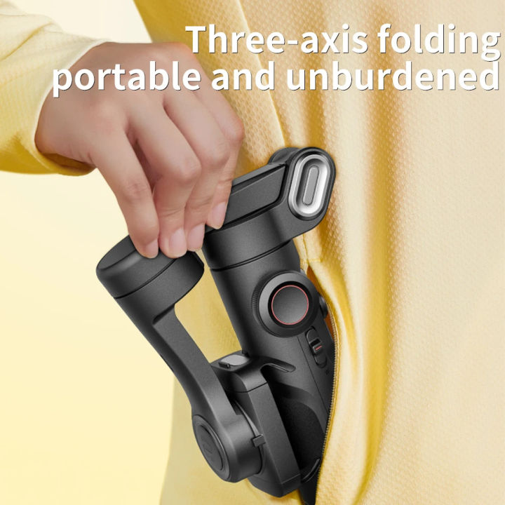 AOCHUAN%20Smart%20XE%203-Axis%20Handheld%20Gimbal%20Stabilizer%20for%20Smartphone%20with%20Fill%20Light%20for%20iPhone%20Android%20Face%20Tracking%20Tiktok%20Vlog%20-%20Image%206