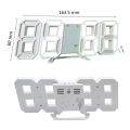 Interior Clock Alarm for Electronic Wall Decor Table Digital Decoration Bedroom Led Home Modern. 