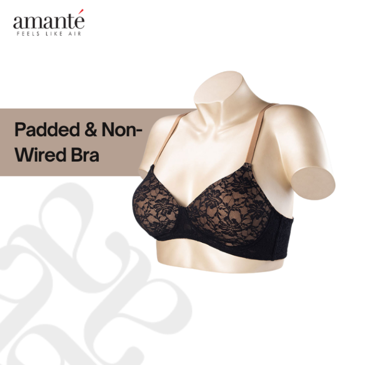 Amante Floral Lace T-Shirt Bra
