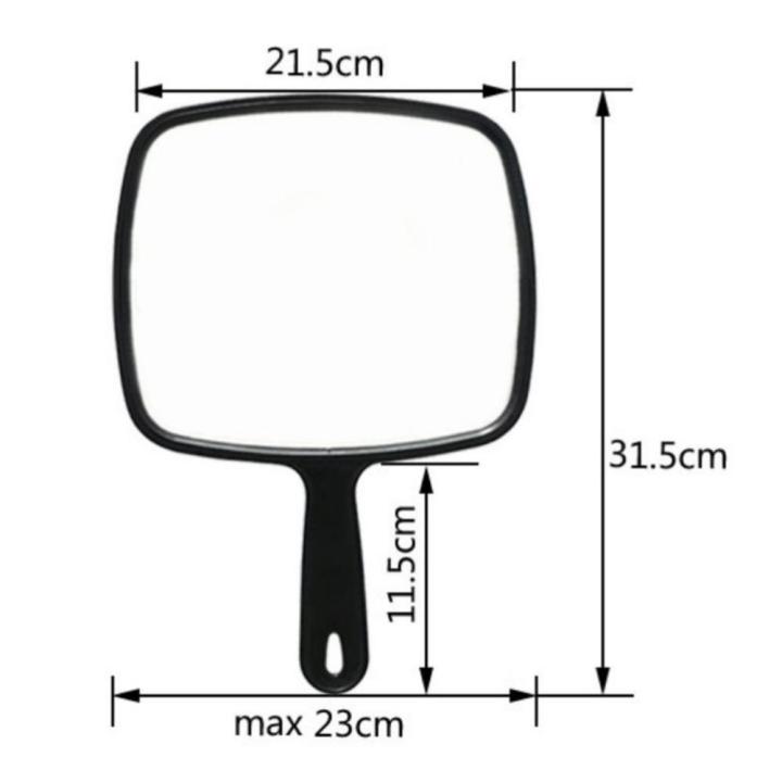 Home Decroative Barbers Practical Mirror Mirrors With Handle Handheld ...