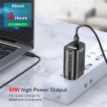 USLION Australian Plug 65W Gan Charger for Australia New Zealand AU Plug PD 33W Fast Charger QC 3.0 USB Adapter for iPhone Sony. 