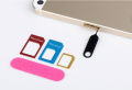 5 In 1 Nano Micro SIM Metal Adapters Standard SIM Card Adapter Eject Pin For iphone 4 4S 5 5s 6 6S plus 7 &  All Mobile Phones. 