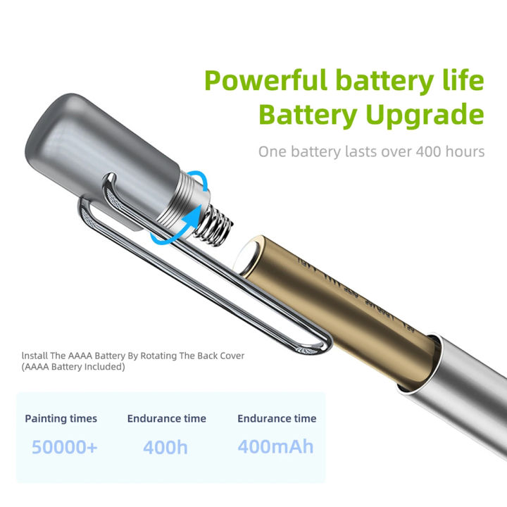 For%20Microsoft%20Surface%20Go%20Pro7/6/5/4/3%20Electronic%20Pen%20Touch%20Capacitance%20Pen%204096%20Levels%20of%20Pressure%20with%20Tip%20Extractor+Tip%20-Black%20-%20Image%207