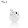 M J Air Pro 6 TWS Bluetooth Headsets Wireless Earbud Gaming Mini Half in Ear Charging Case With Microphone For Sport Game Play. 