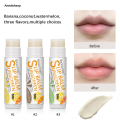 Anedshaop Sunscreen Lip Balm SPF 30 UVA Protection Lips Moisturizer Lipstick Sun Care Coconut Banana Colorless Watermelon Flavor. 