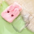 New Plush Rabbit Hand Po Warm Water Bottle Mini Hot Water Bottles Portable Hand Warmer Girls Pocket Hand Feet Hot Water Bags. 
