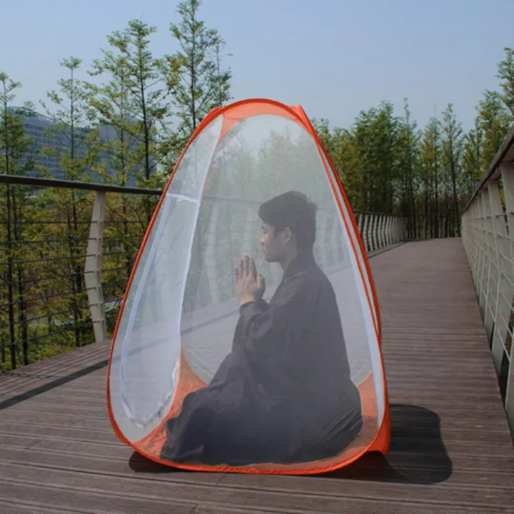 Buddhist%20Meditation%20Tent%20Single%20Mosquito%20Net%20Temples%20Sit-in%20Free-standing%20Shelter%20Cabana%20Quick%20Folding%20Camping%20Tent%20-%20Image%204