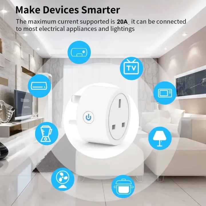 Smart%20WiFi%2020A%20UK%20Smart%20Plug%20Smart%20Socket%20Smart%20Life/TUYA%20works%20with%20Home%20Google%20Home%20Alexa%20and%20Remote%20Voice%20Group%20App%20Control%20Timing%20-%20Image%203