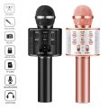 Wireless Mic Handheld Bluetooth Audio Recording and Karaoke Microphone with Speaker. 
