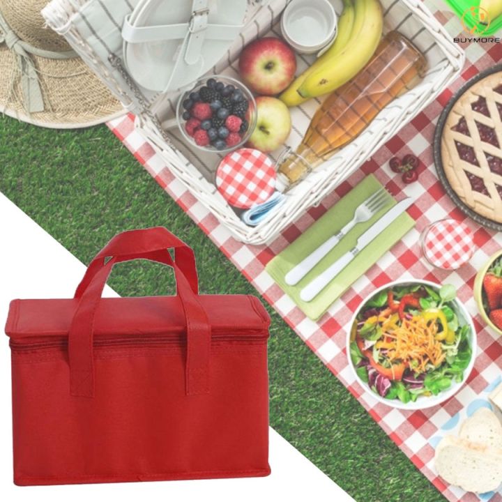 【BUYMORE Portable Lunch Cooler Bag Folding Insulation Picnic Ice Pack ...