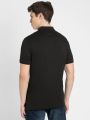 Black Polo T-Shirt. 