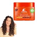 Roushun Shea Butter Curling Cream 0% Sulphate | Defines Natural Curls, Coils & Waves | Hair Styling Cream. 