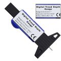 Car Tyre Tire Thickness Gauges Depth Gauge Digital Tyre Tire Tread Depth Gauge Caliper Tyre Wear Detection Measuring Instruments. 