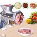 Kitchen Tools Manual Meat Grinder Hand Operated Beef Noodle Pasta Mincer Sausages Maker Gadgets Aluminum Grinding Machine. 