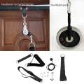 Home Gym Fitness Pulley Cable System Lifting Machine Triceps Rope Weight Workout. 