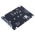 【Simple 3C】M.2 NGFF (SATA) SSD to inch SATA Adapter 8mm Thickness. 