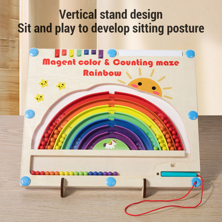 Wooden%20Color%20and%20Number%20Maze%20Board%20Safe%20Colorful%20Color%20Matching%20Board%20Game%20Early%20Learning%20for%20Toddlers%20-%20Image%207