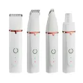 Professional Silent Cat Dog Hair Trimmer Paws Nail Grinder Animal Foot Hair Cutter Remover USB Rechargeable Pet Grooming. 