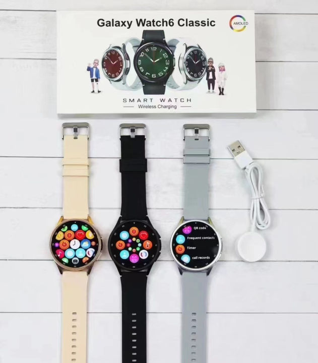 Samsung Galaxy Watch 6 Classic 47mm SM-R960 Classic style Latest innovation - C90 Ultra 2 smartwatch