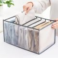 Wardrobe Clothes Organizer - 7-Grid Drawer & Closet Storage Organizer Shirt Drawer Organizer, Wardrobes for Small Bedrooms. 