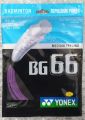 Yonex Badminton Gut Nylon String BG66 Purple Sanabil Sanaabil. 
