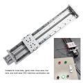 Linear Motion Stage Low Noise Strong Bearing High Accuracy Aluminum Alloy 600mm Stroke Linear Rail Slide Table for Mechanical Engineering. 