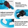 360 Degree Automatic Rotating Garden Lawn Water Sprinklers System Quick Coupling Lawn Rotating Nozzle Garden Irrigation Supplies. 