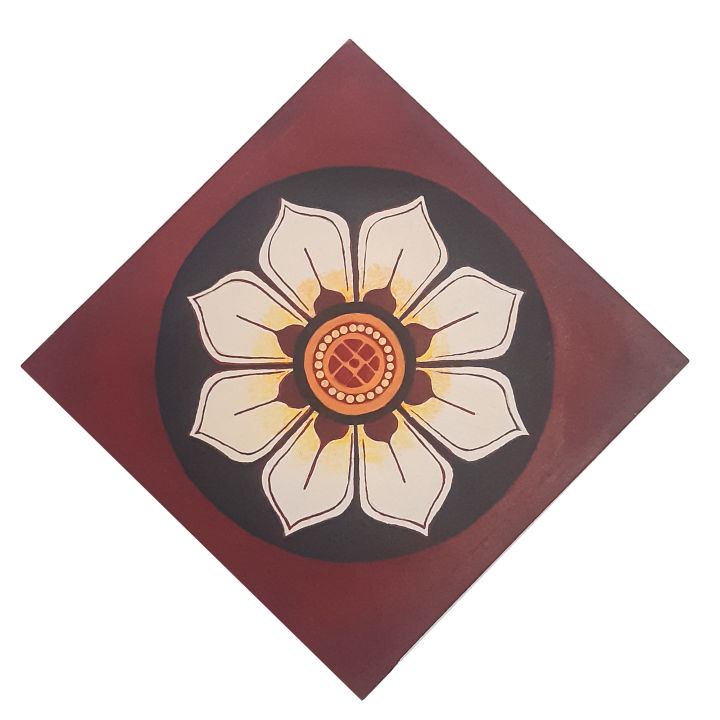 Sri Lankan Traditional Flower Design Wall Decor