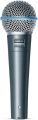 Shure BETA 58A Vocal Microphone - Single Element Super cardioid Dynamic Mic. 